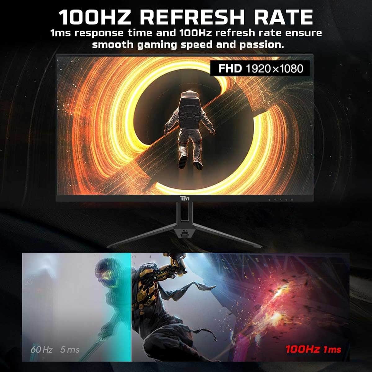 Twisted Minds TM24FHD100IPS FHD 100Hz 1ms IPS Gaming Monitor