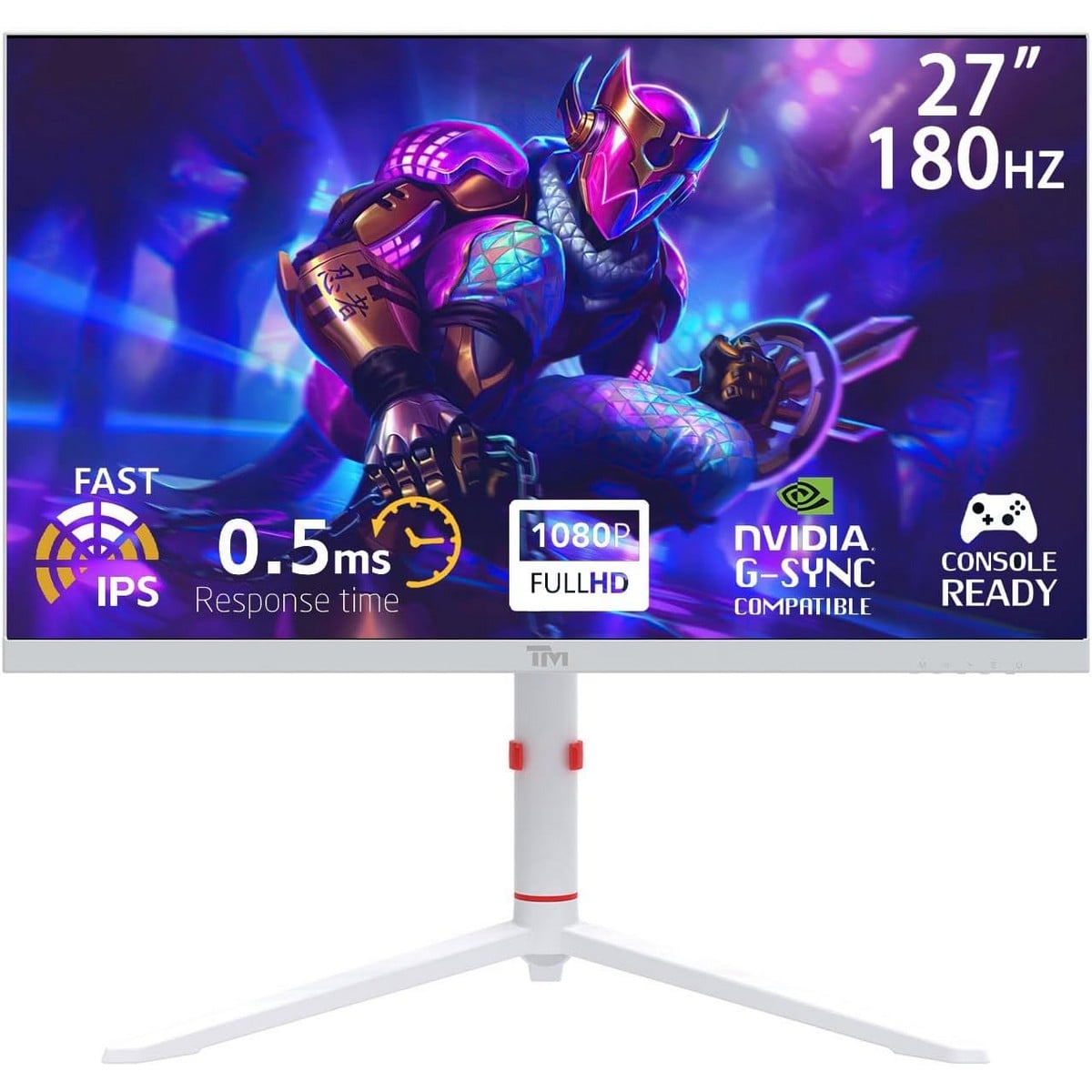 تويستد مايندز شاشة ألعاب TMA27FHD180IPS مقاس 27 بوصة بدقة FHD وتردد 180Hz وزمن استجابة 0.5ms ولوحة IPS