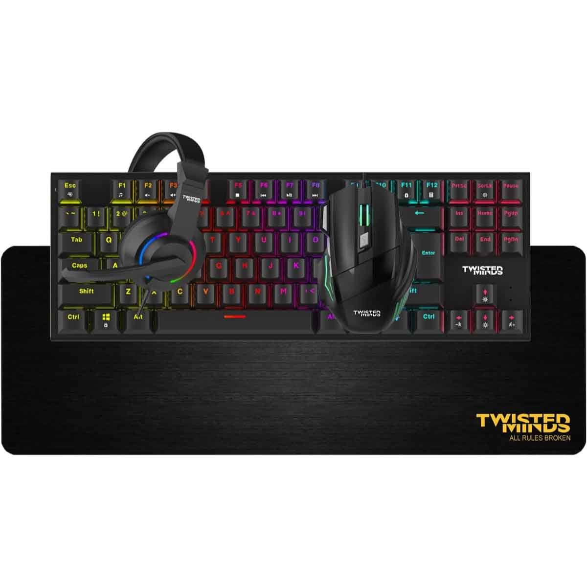 Twisted Minds TM-HORIZON-X 4-in-1 Wired Gaming Bundle