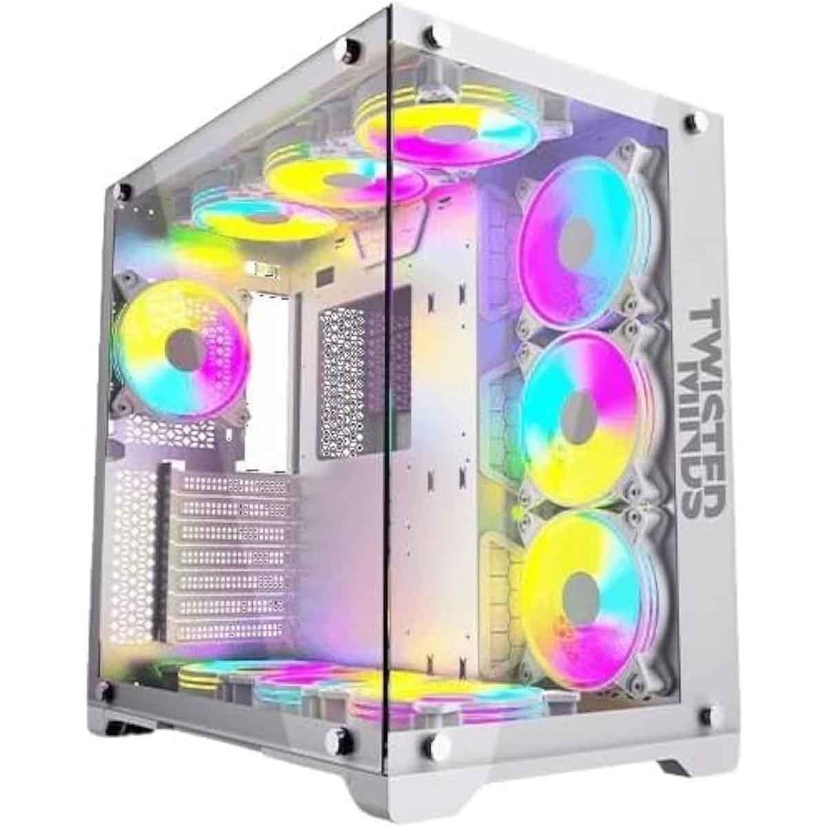 تويستد مايندز بولِت أبيض كيس كمبيوتر ألعاب متوسط الحجم