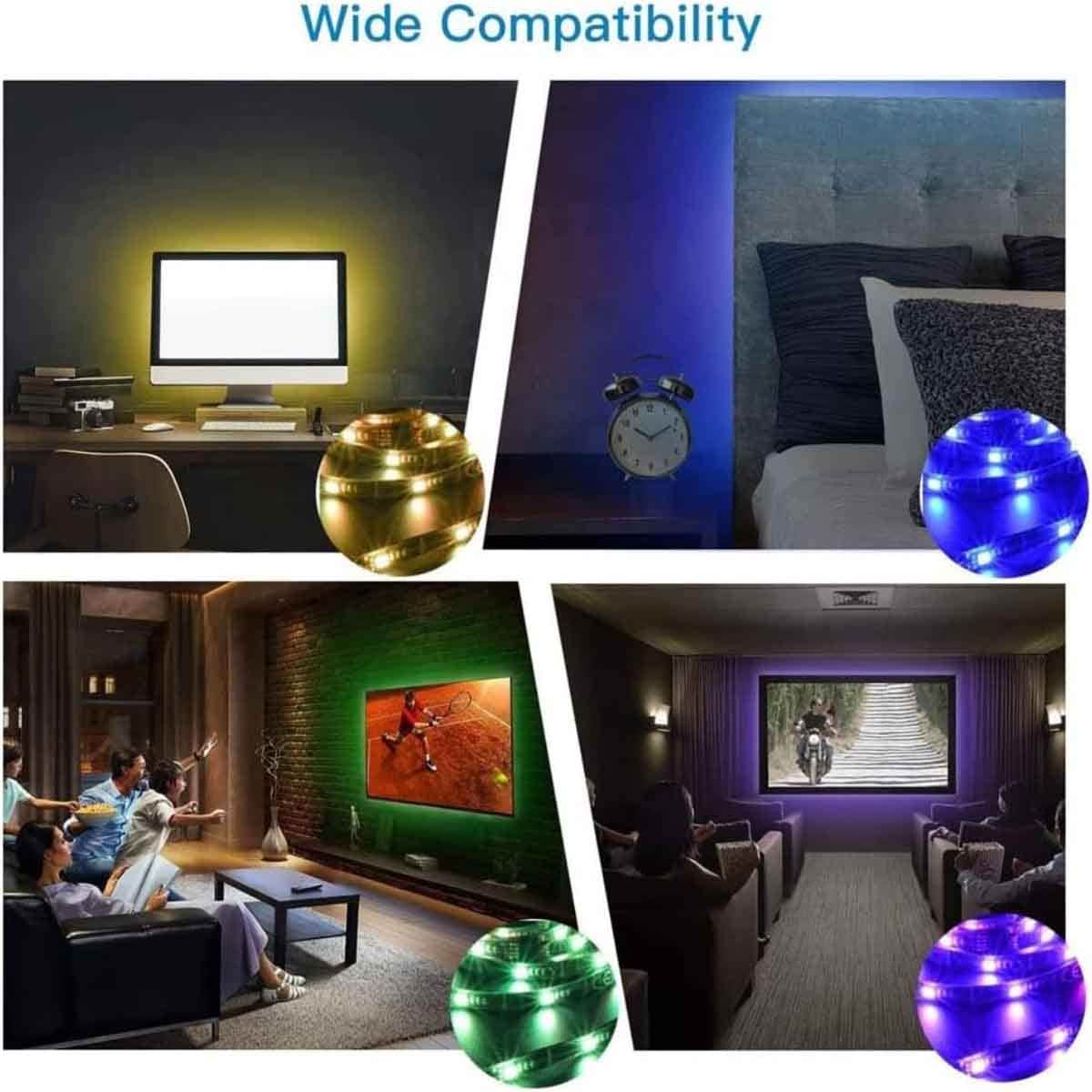 Twisted Minds 2-Meter Gaming Monitor/TV RGB LED Strip