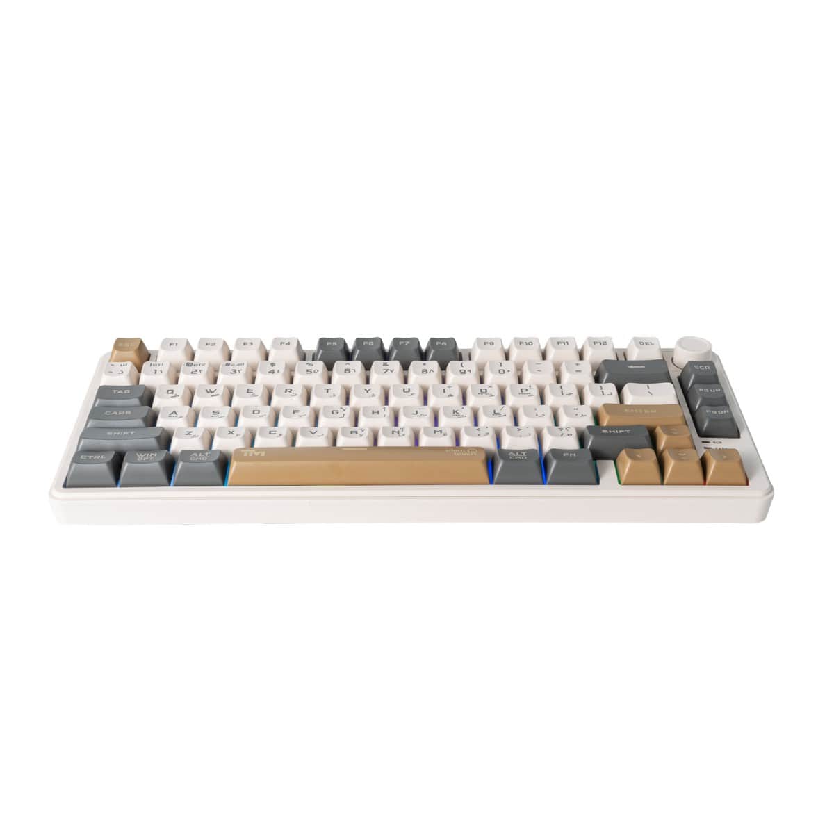 Twisted Minds Imperium Pro Series 75% 80-Key English/Arabic Wired Membrane Gaming Keyboard