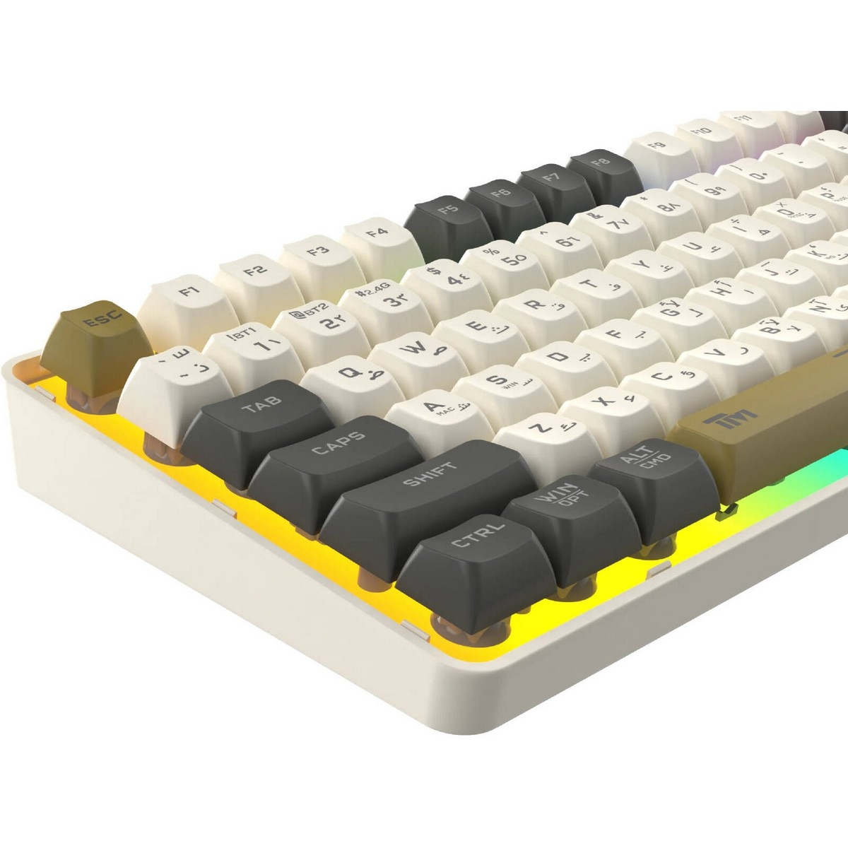 Twisted Minds Imperium Pro Series 75% 80-Key English/Arabic Wireless Membrane Gaming Keyboard
