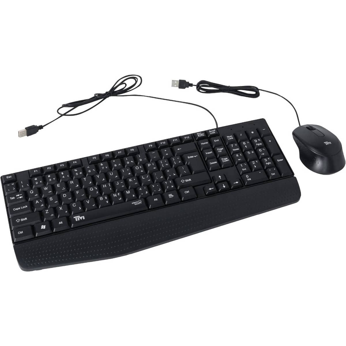 Twisted Minds K12 Kavara Series English/Arabic Wired Keyboard & Mouse Set