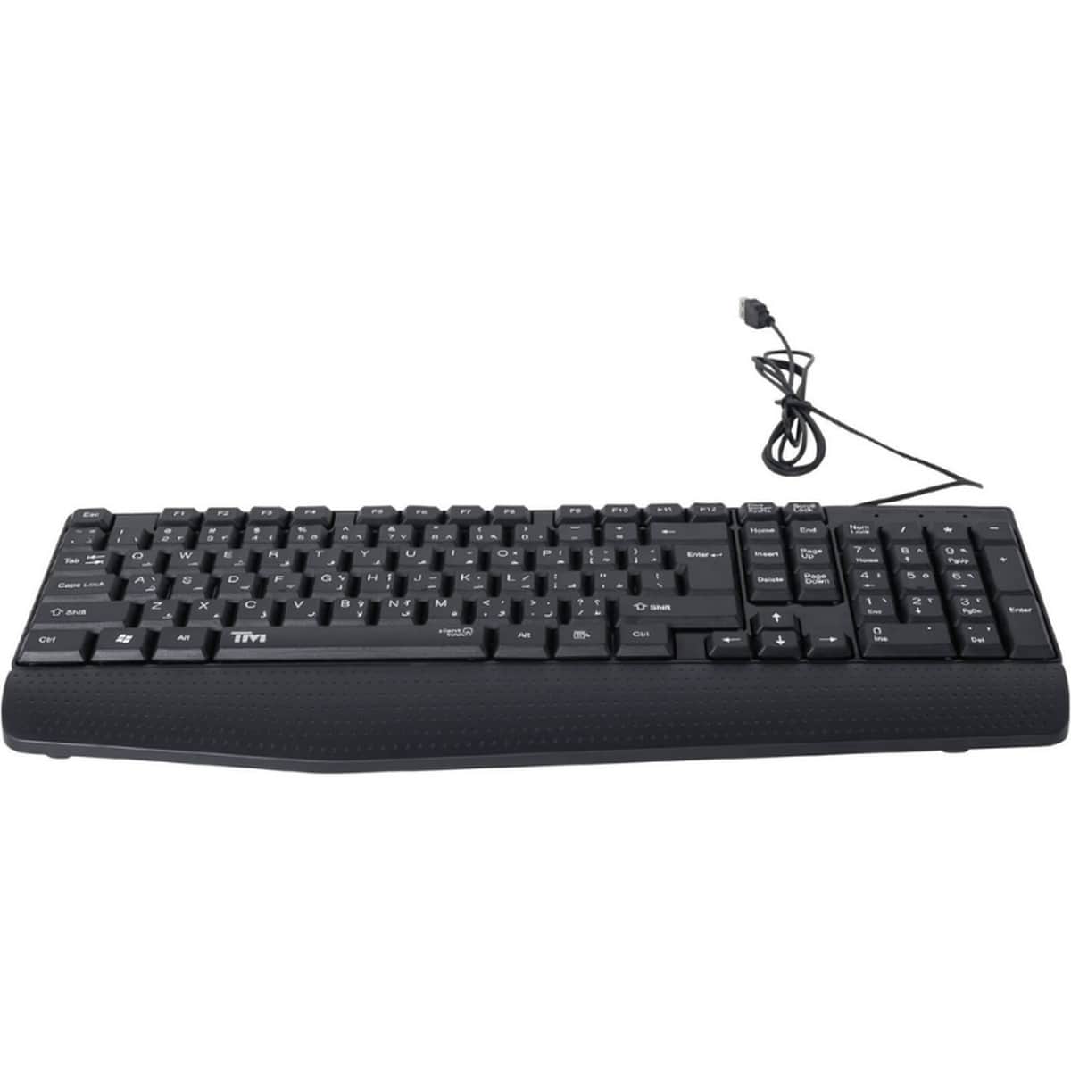 Twisted Minds K12 Kavara Series English/Arabic Wired Keyboard & Mouse Set