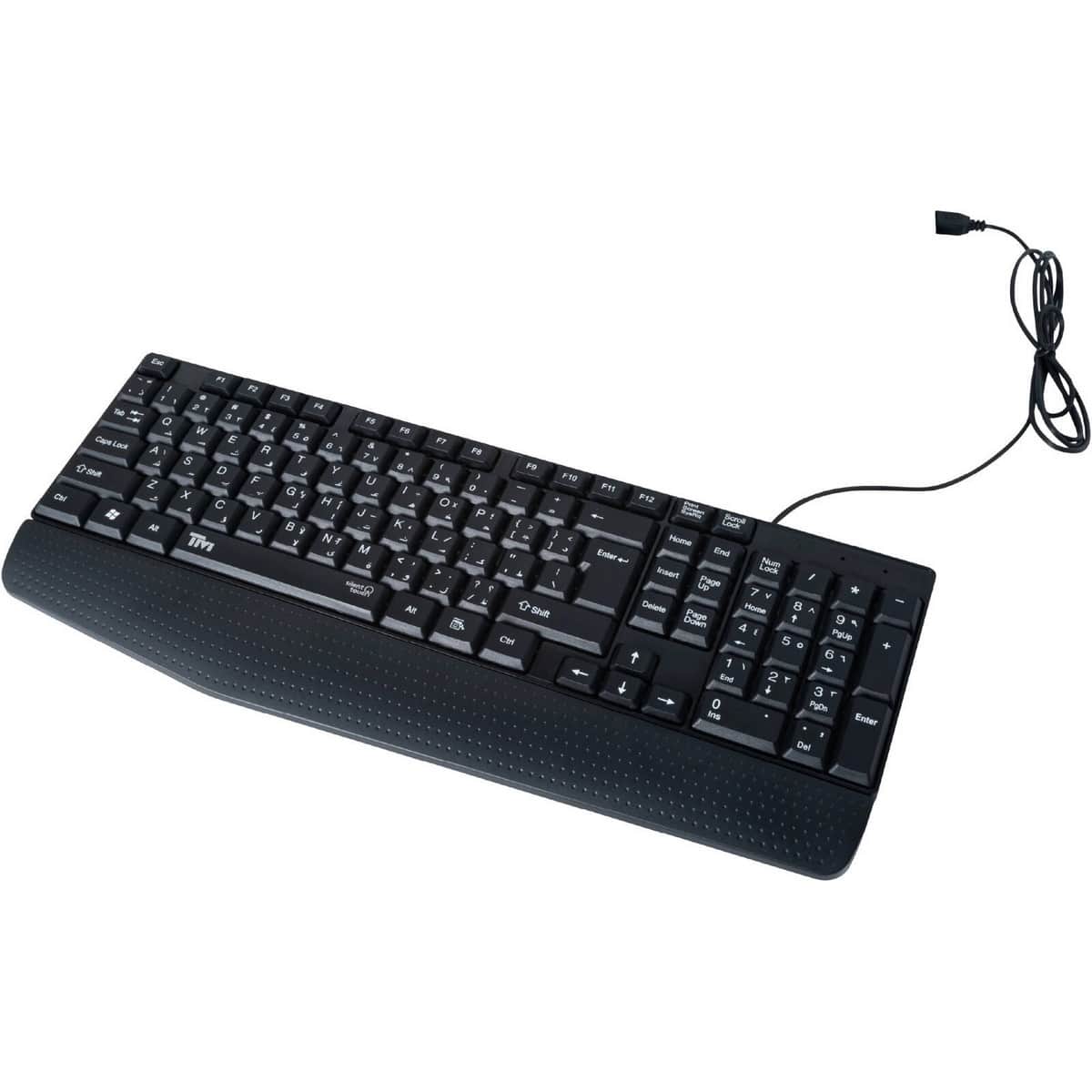 Twisted Minds K12 Kavara Series English/Arabic Wired Keyboard & Mouse Set