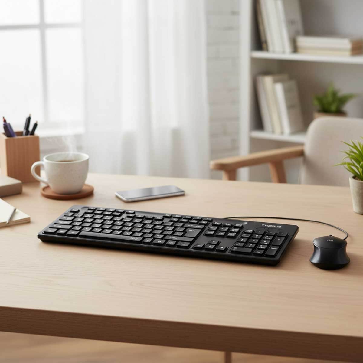 Twisted Minds K19 Kavara Series English/Arabic Wired Keyboard & Mouse Set