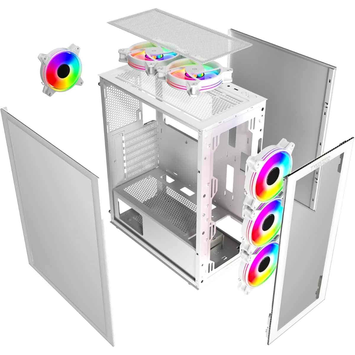 Twisted Minds Manic Shooter-03 Mid-Tower Gaming PC Case