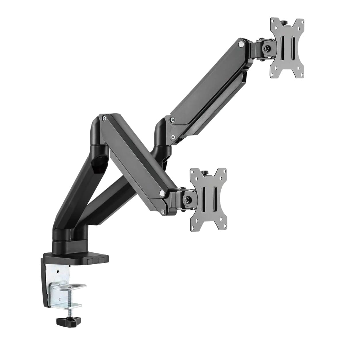 Twisted Minds Premium Dual Monitor Aluminum Gas Spring Pole Arm Stand