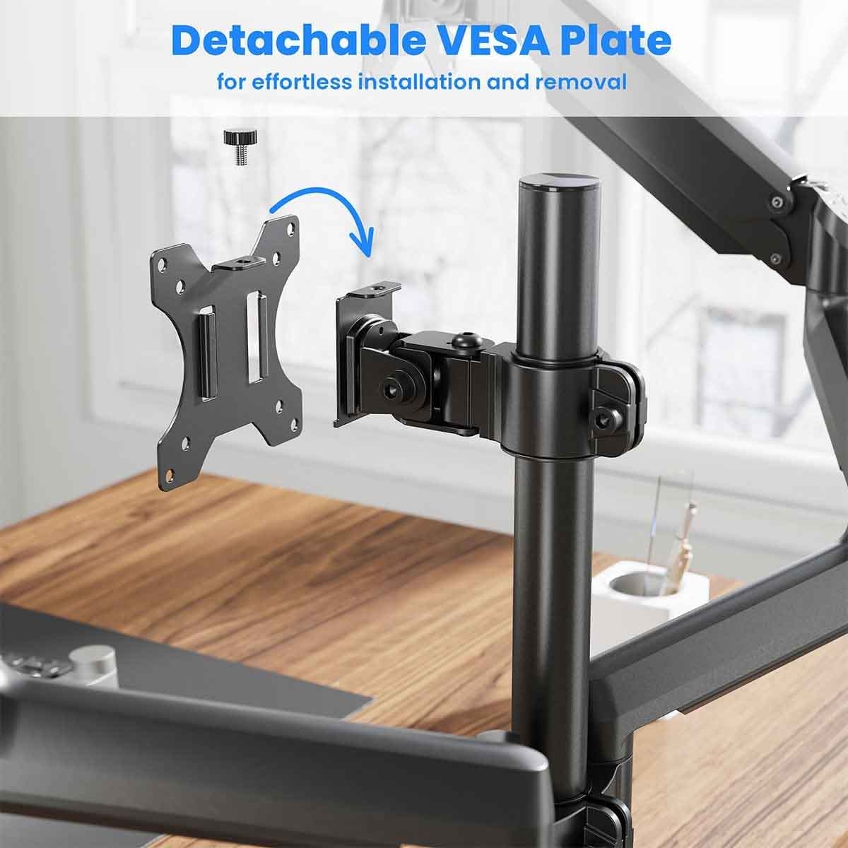 Twisted Minds Premium Triple Monitor Aluminum Arm Stand