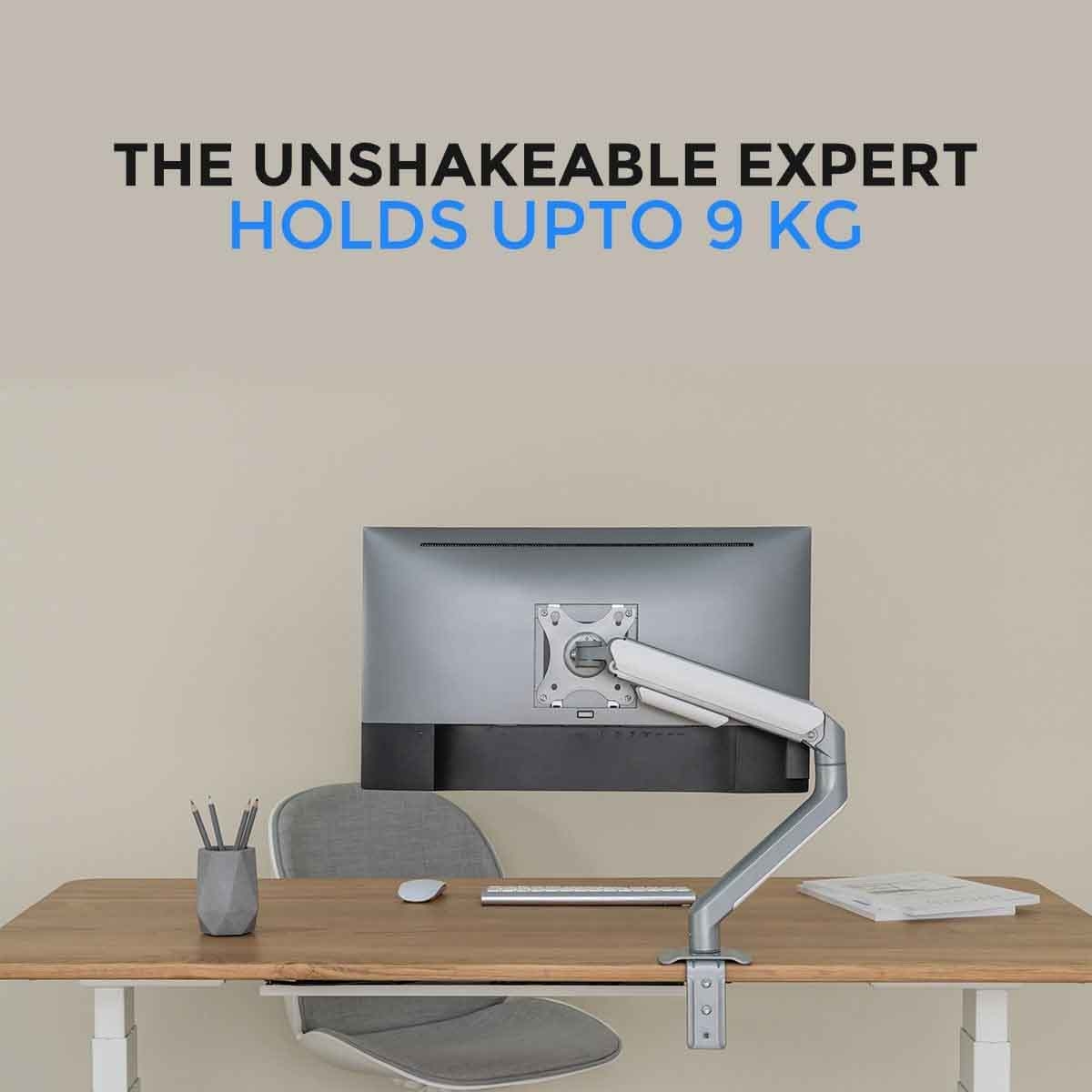 Twisted Minds Single Monitor Aluminum Slim Mechanical Spring Arm Stand