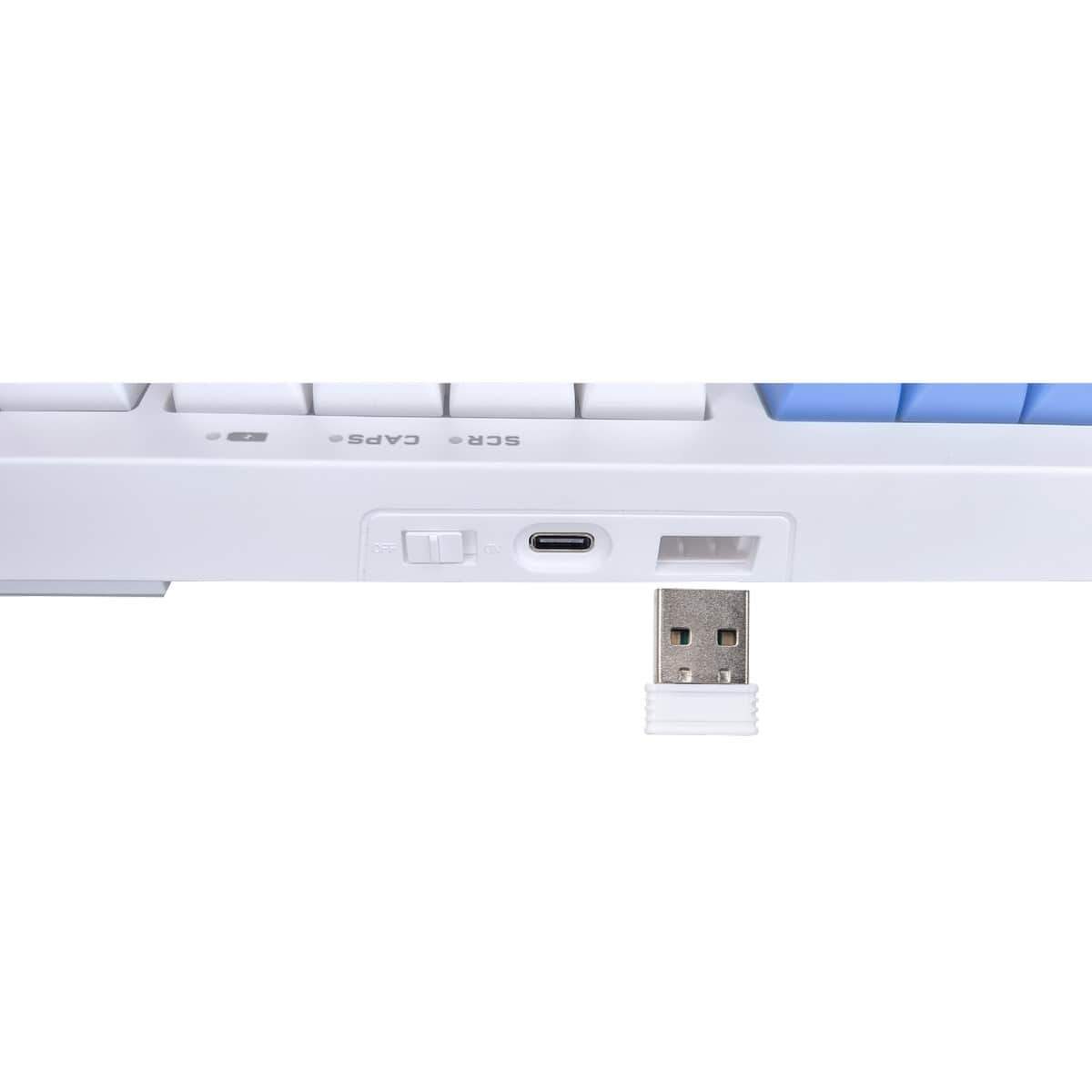 Twisted Minds Spectrum Pro Series 75% 87-Key English/Arabic Wireless Membrane Gaming Keyboard