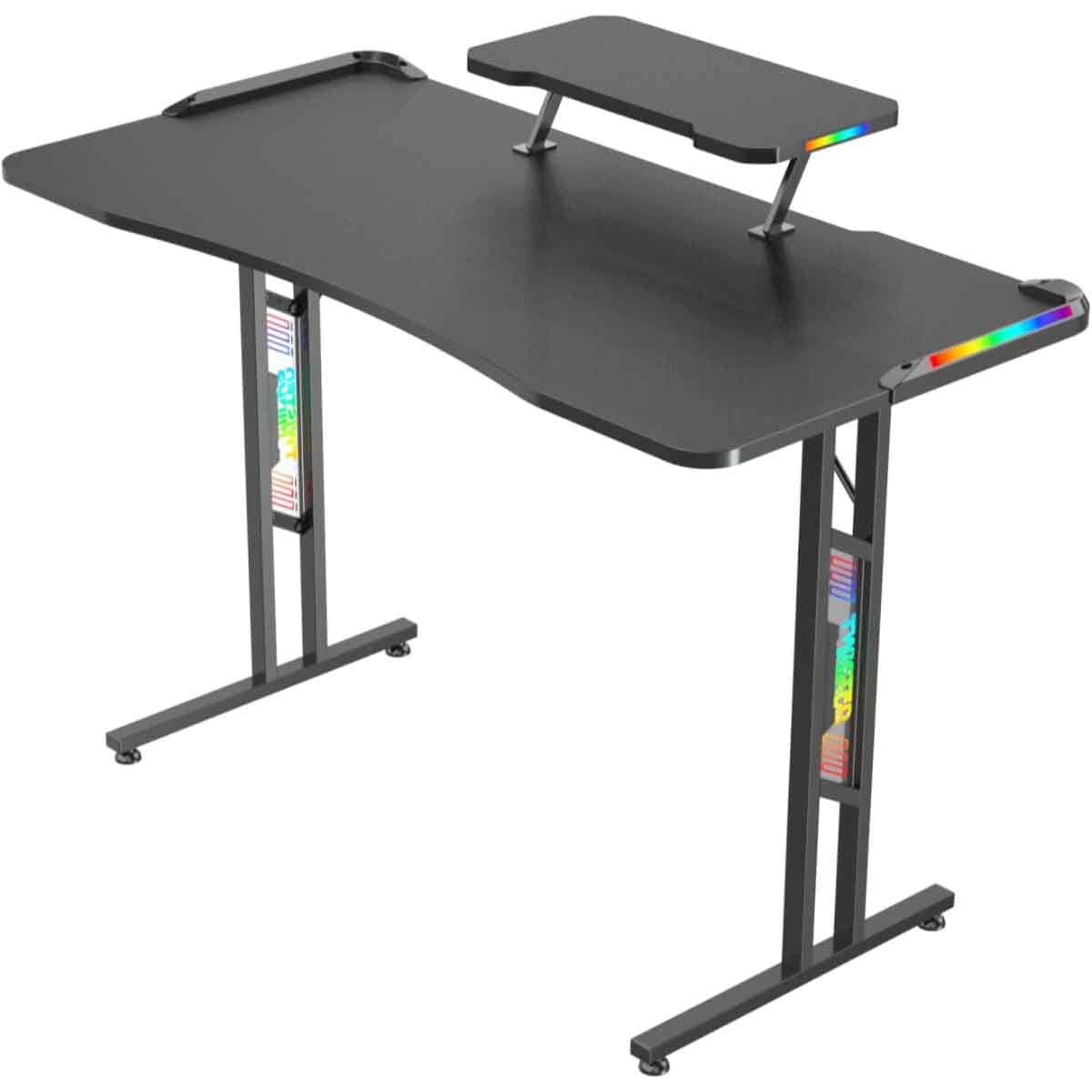 Twisted Minds T Shaped RGB Double Top Gaming Desk