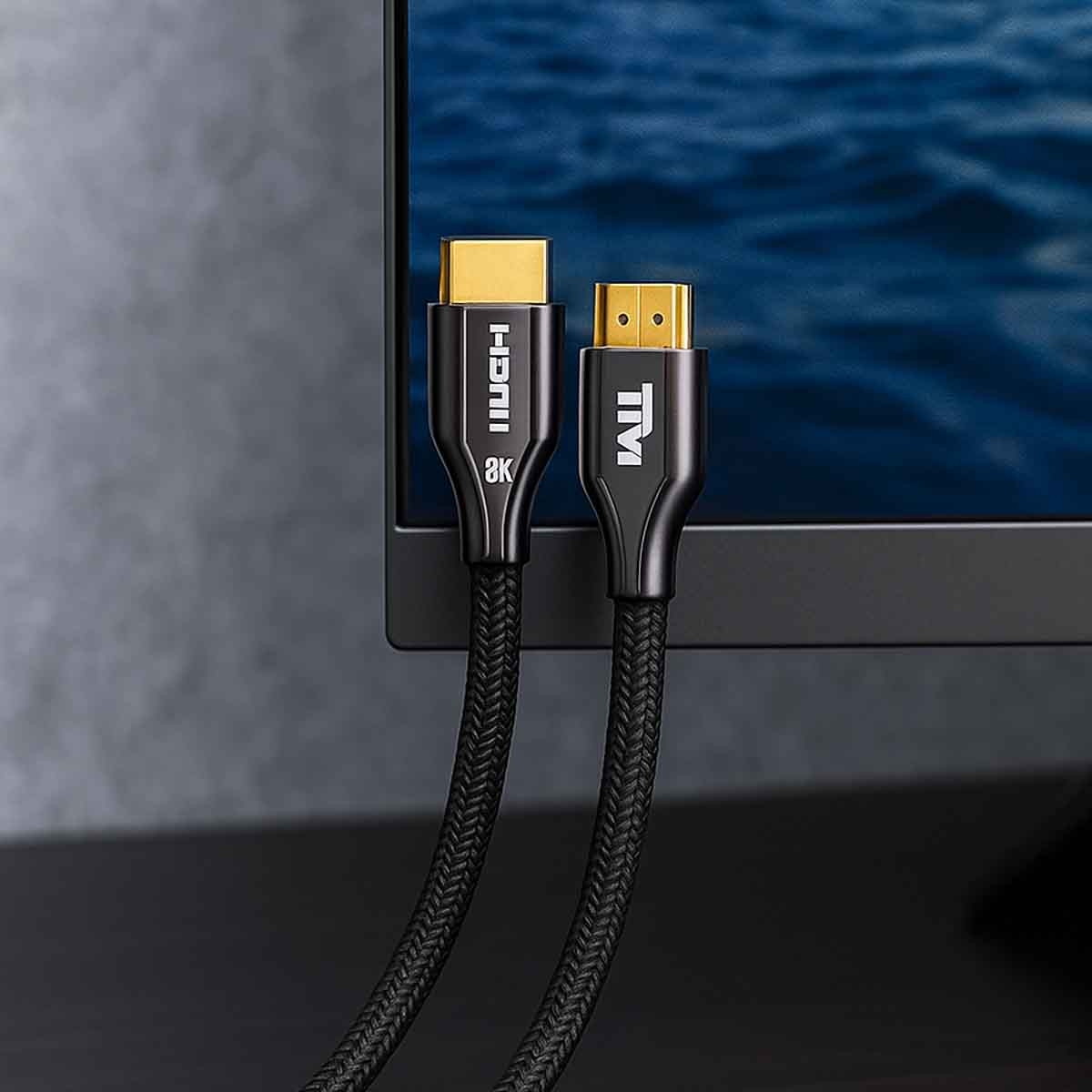 Twisted Minds Zinc Alloy 8K HDMI Braided Cable