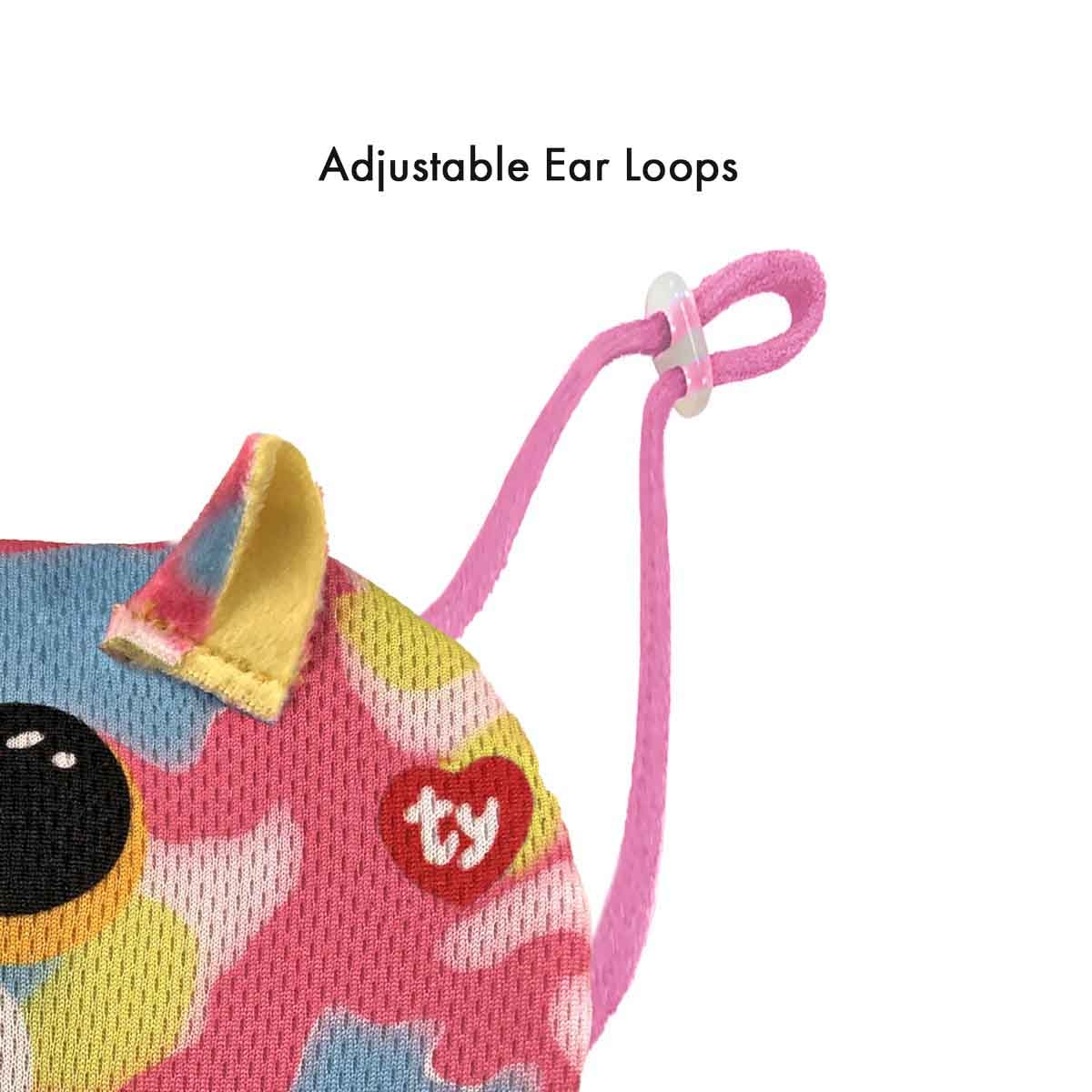 تاي بياني بو كمامة وجه يونيكورن فانتازيا للجنسين من عمر 3-4 سنوات