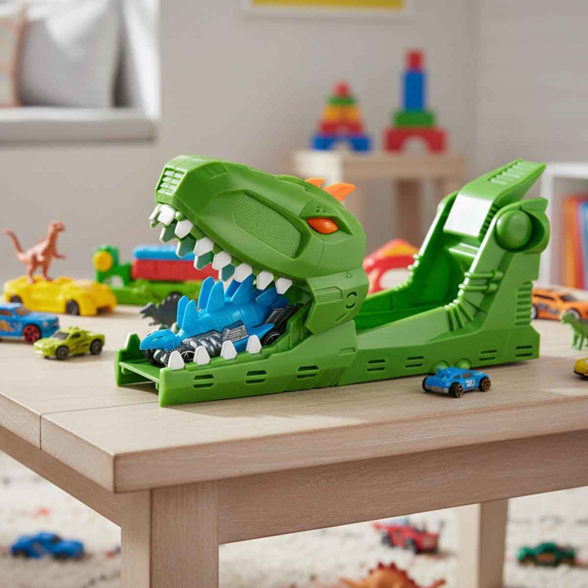 Teamsterz Beats Machines Dino Launcher & Car Playset Unisex, 3-4 Years