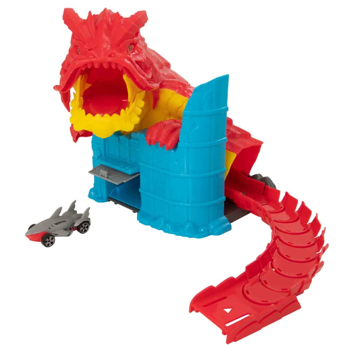 Teamsterz Beast Machine Dragon Disaster & Car Playset Unisex, 3-4 Years