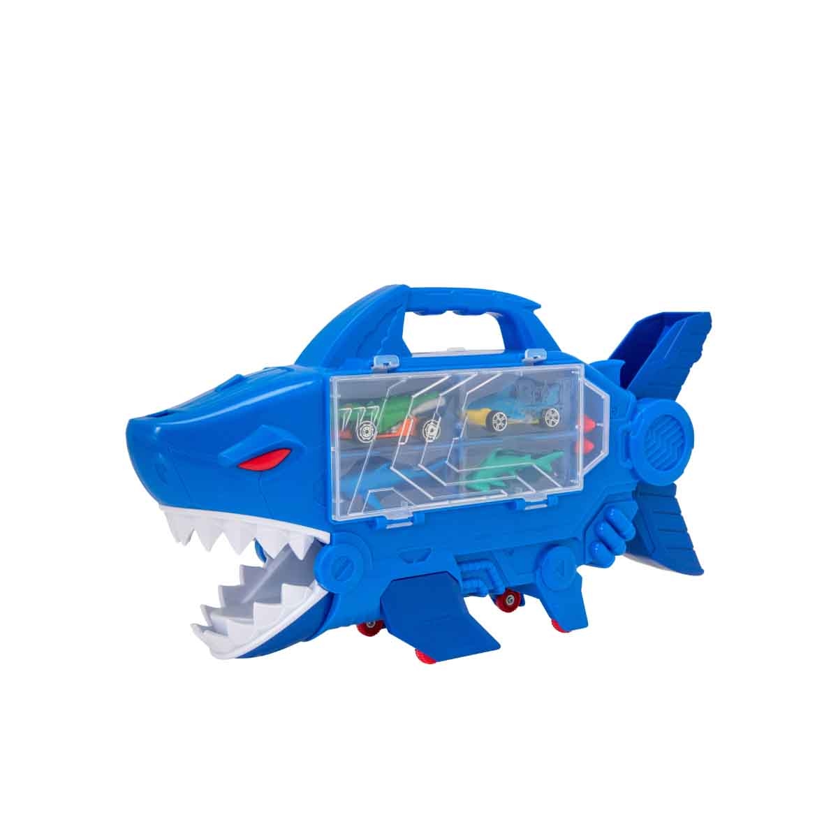Teamsterz Beats Machines Shark Destroyer with Shark Figures Playset Unisex, 3-4 Years