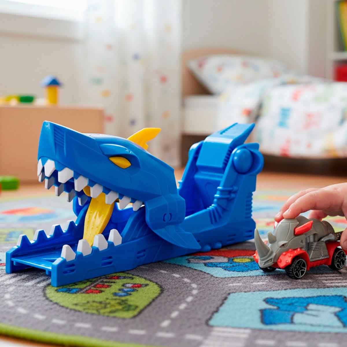 Teamsterz Beats Machines Shark Launcher & Car Playset Unisex, 3-4 Years