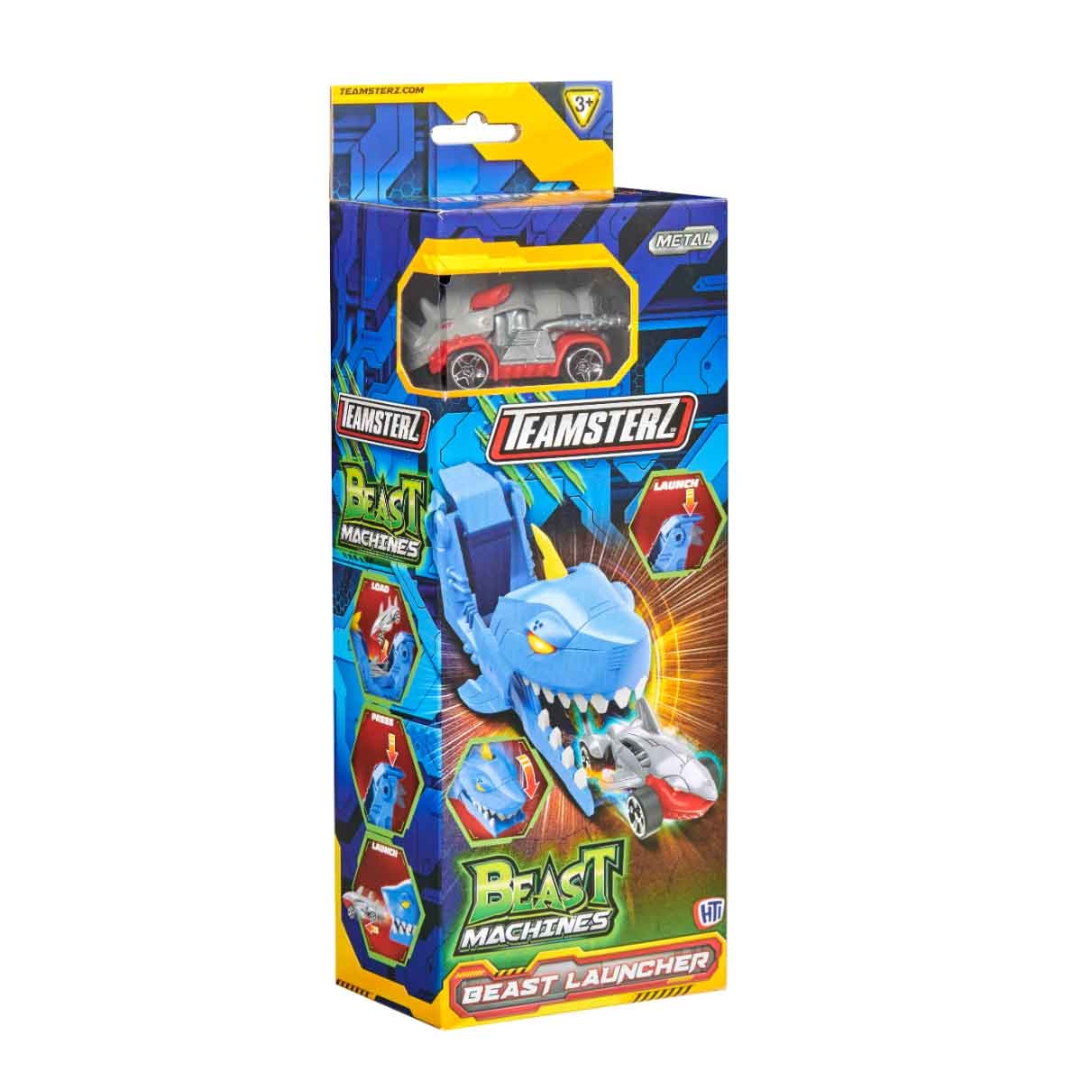 Teamsterz Beats Machines Shark Launcher & Car Playset Unisex, 3-4 Years