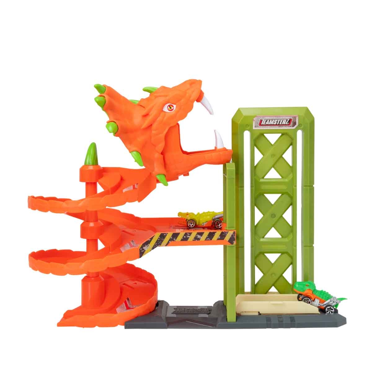 تيمسترز مجموعة بيست ماشين حفرة الأفعى مع سيارتين للجنسين، 3-4 سنوات