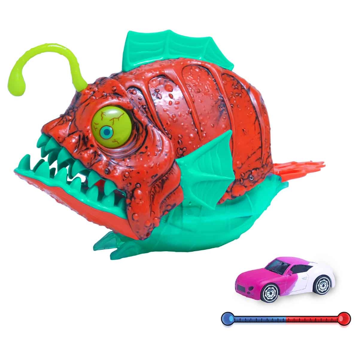 تيمسترز مجموعة غسيل بيرانا متغير اللون مع سيارة للجنسين، 3-4 سنوات