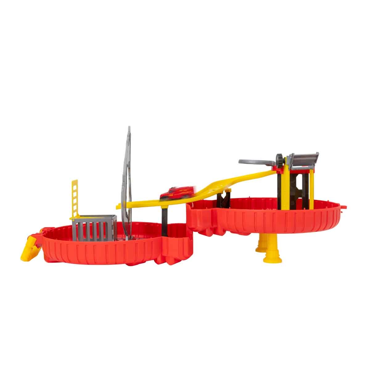 تيمسترز مجموعة مدينة الطوارئ القابلة للحمل مع عجلة وسيارة للجنسين، 3-4 سنوات