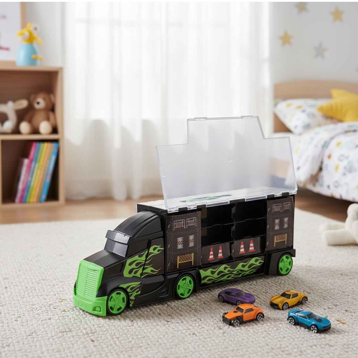 تيمسترز مجموعة ناقلة متوسطة من مدينة المترو مع 4 سيارات للجنسين، 3-4 سنوات