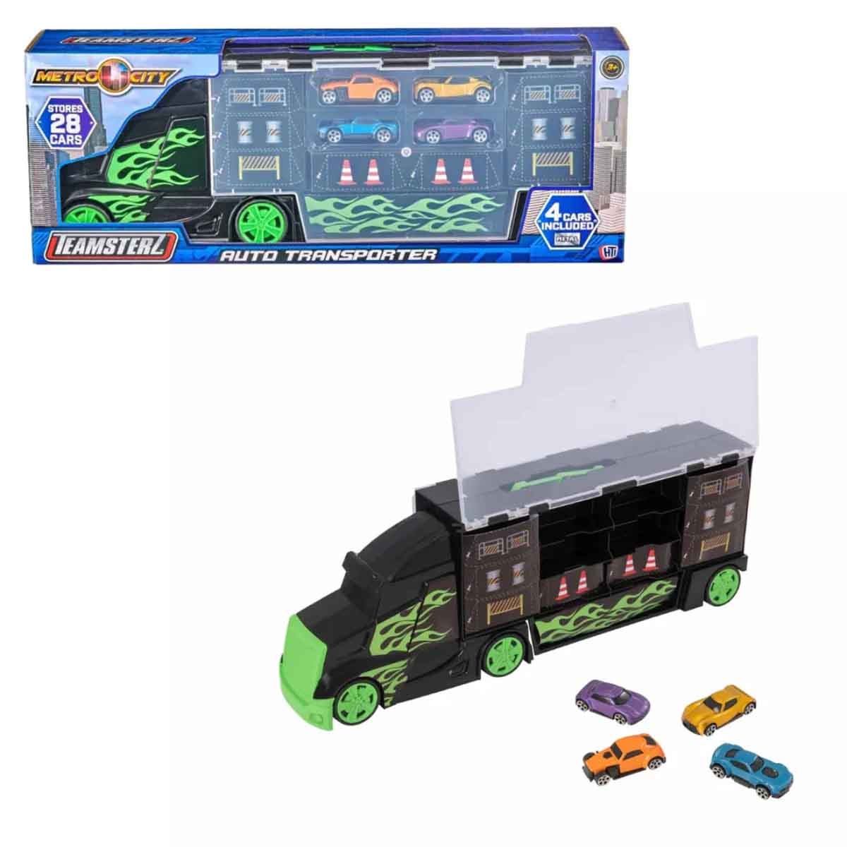 تيمسترز مجموعة ناقلة متوسطة من مدينة المترو مع 4 سيارات للجنسين، 3-4 سنوات