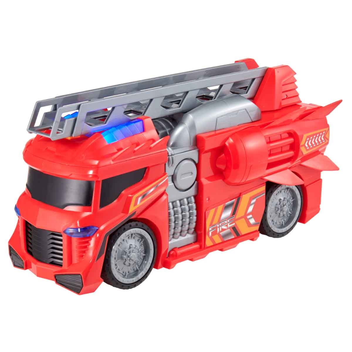 Teamsterz Mean Machines Light & Sound Fire Engine Playset Unisex, 3-4 Years