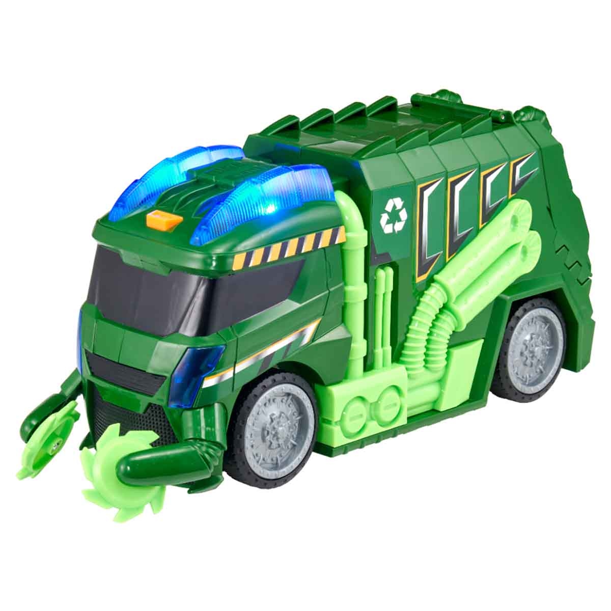 Teamsterz Mean Machines Light & Sound Garbage Truck Playset Unisex, 3-4 Years
