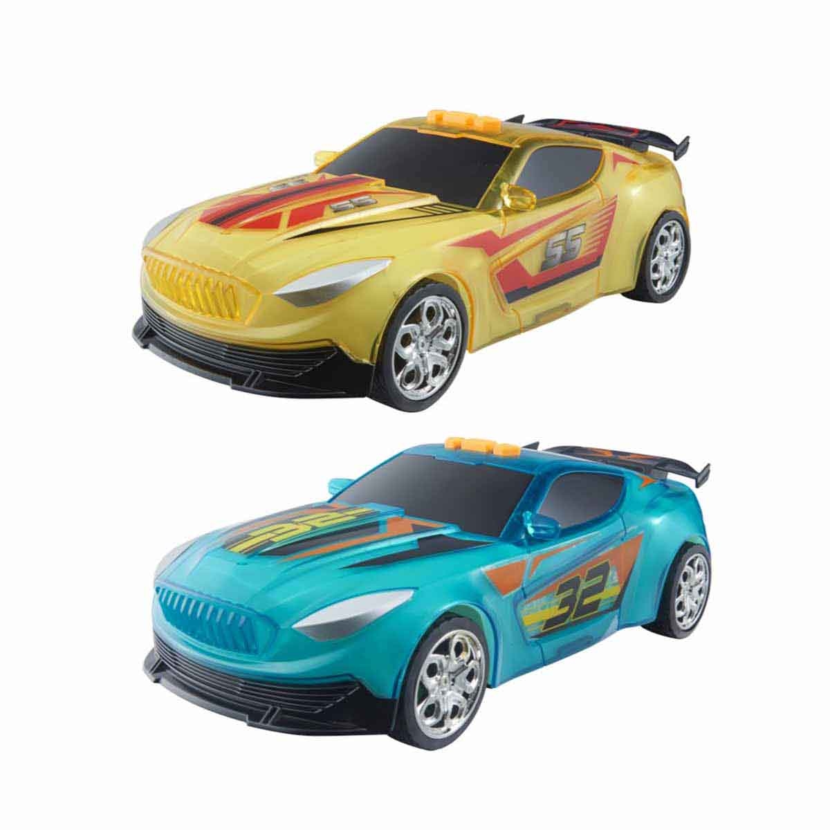 Teamsterz Medium Light & Sound Assorted Colour Change Car Unisex, 3-4 Years