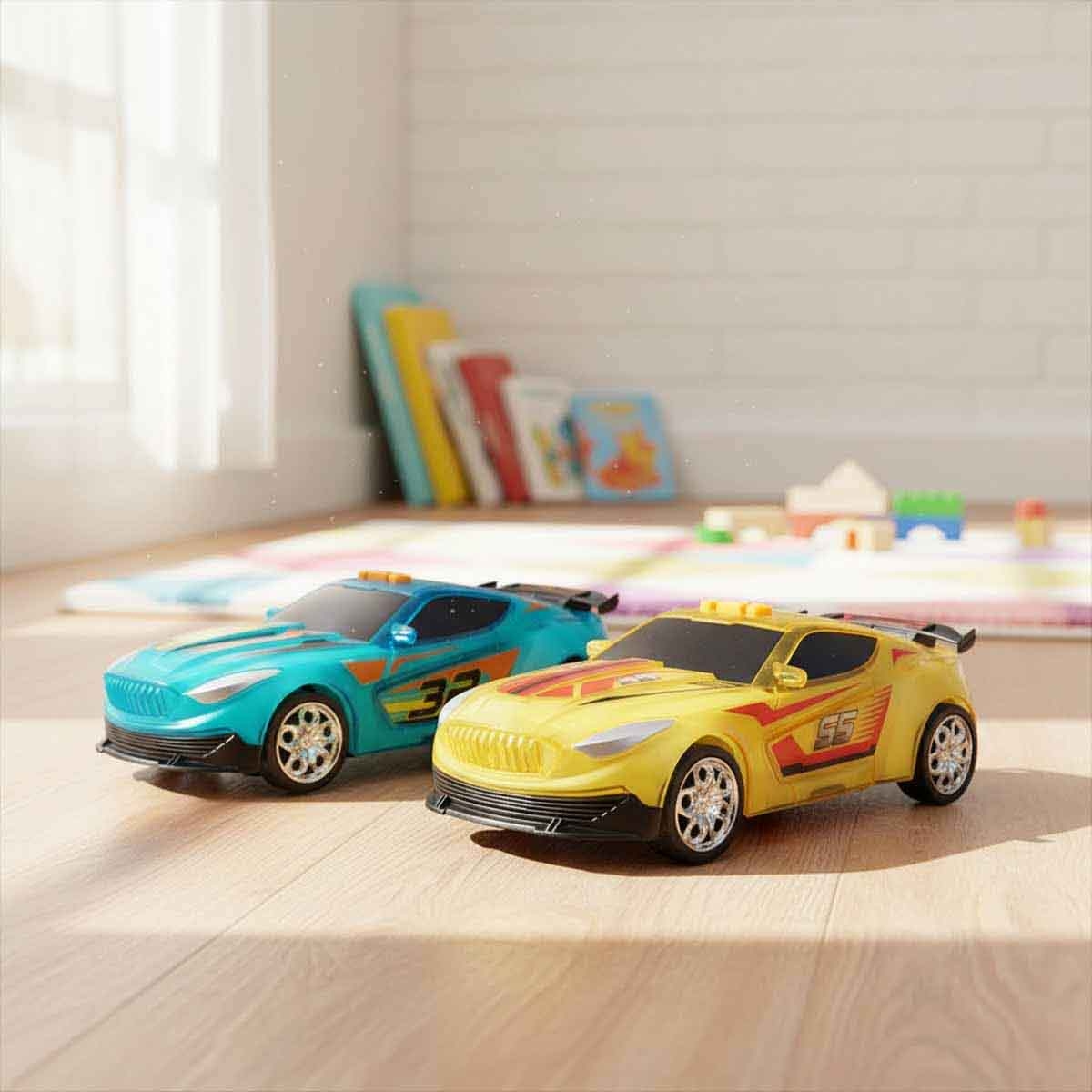 تيمسترز سيارة متوسطة الحجم بتأثير تغيير اللون مع ضوء وصوت منوعة للجنسين، من عمر 3-4 سنوات