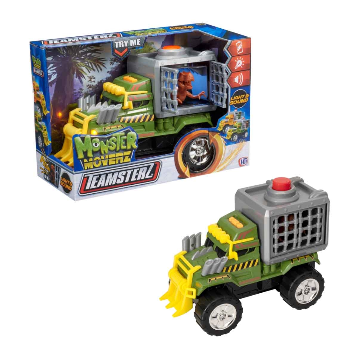 Teamsterz Monster Moverz Dino Escape Playset Unisex, 3-4 Years