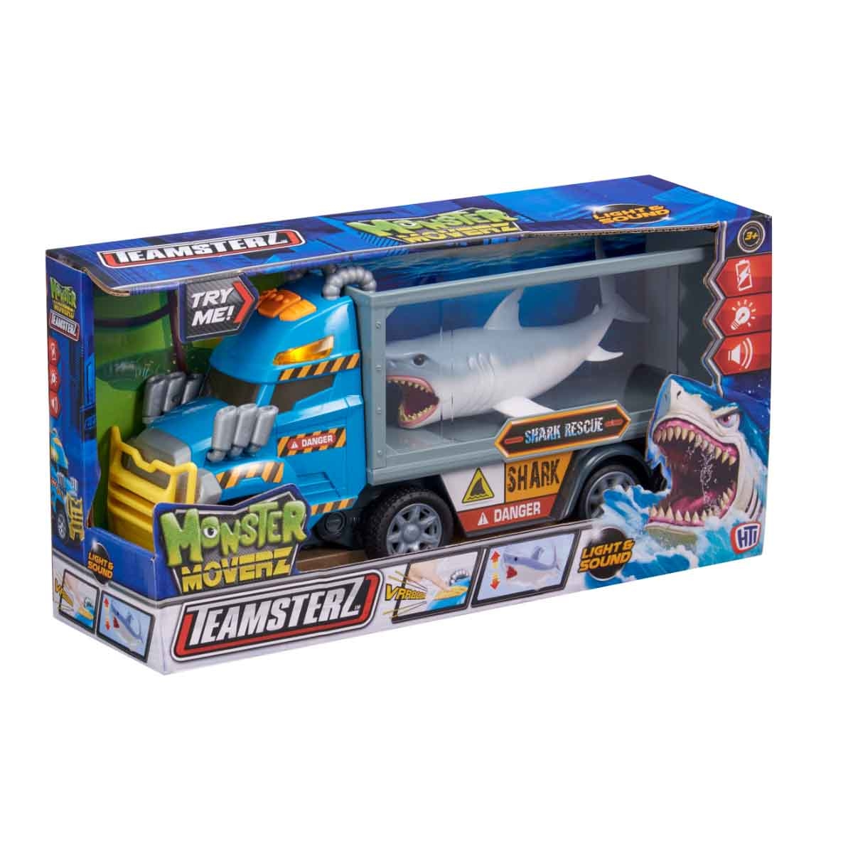 تيمسترز مجموعة مونستر موفرز إنقاذ القرش للجنسين، 3-4 سنوات