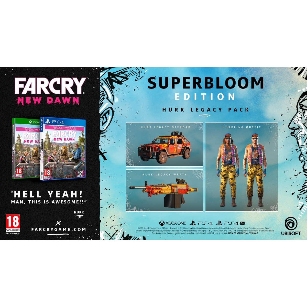 Ubisoft Far Cry: New Dawn (International Version) Video Game for PlayStation 4