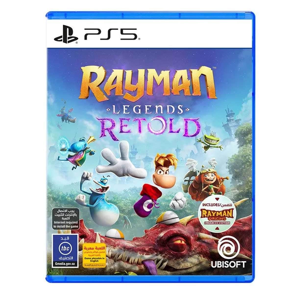 Ubisoft Rayman Legends Retold Standard Edition Video Game for PS5