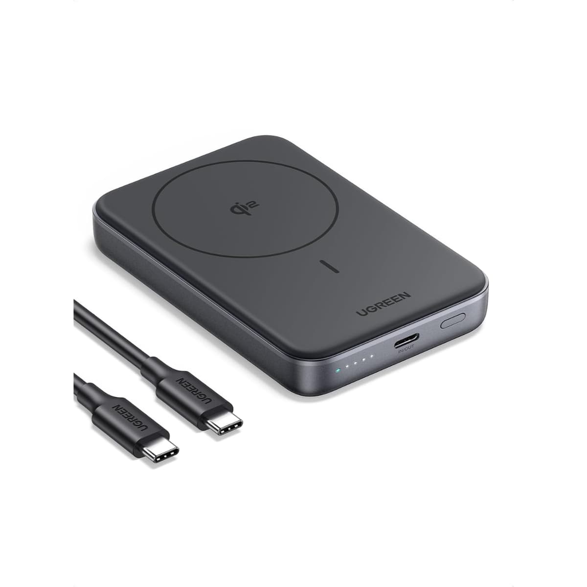 UGREEN 10000mAh 15W Qi2 Wireless Power Bank