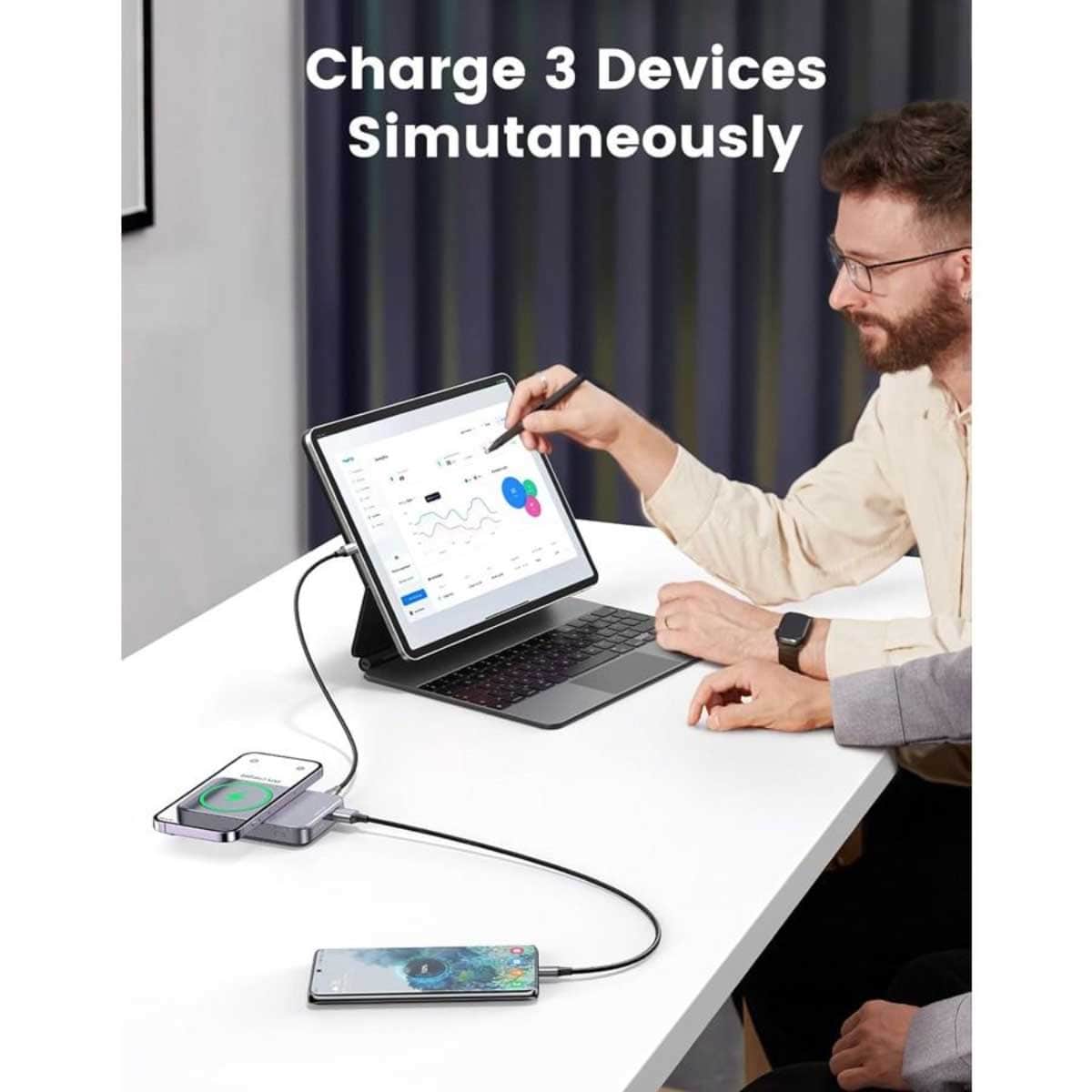UGREEN 10000mAh 20W Magnetic Wireless Power Bank