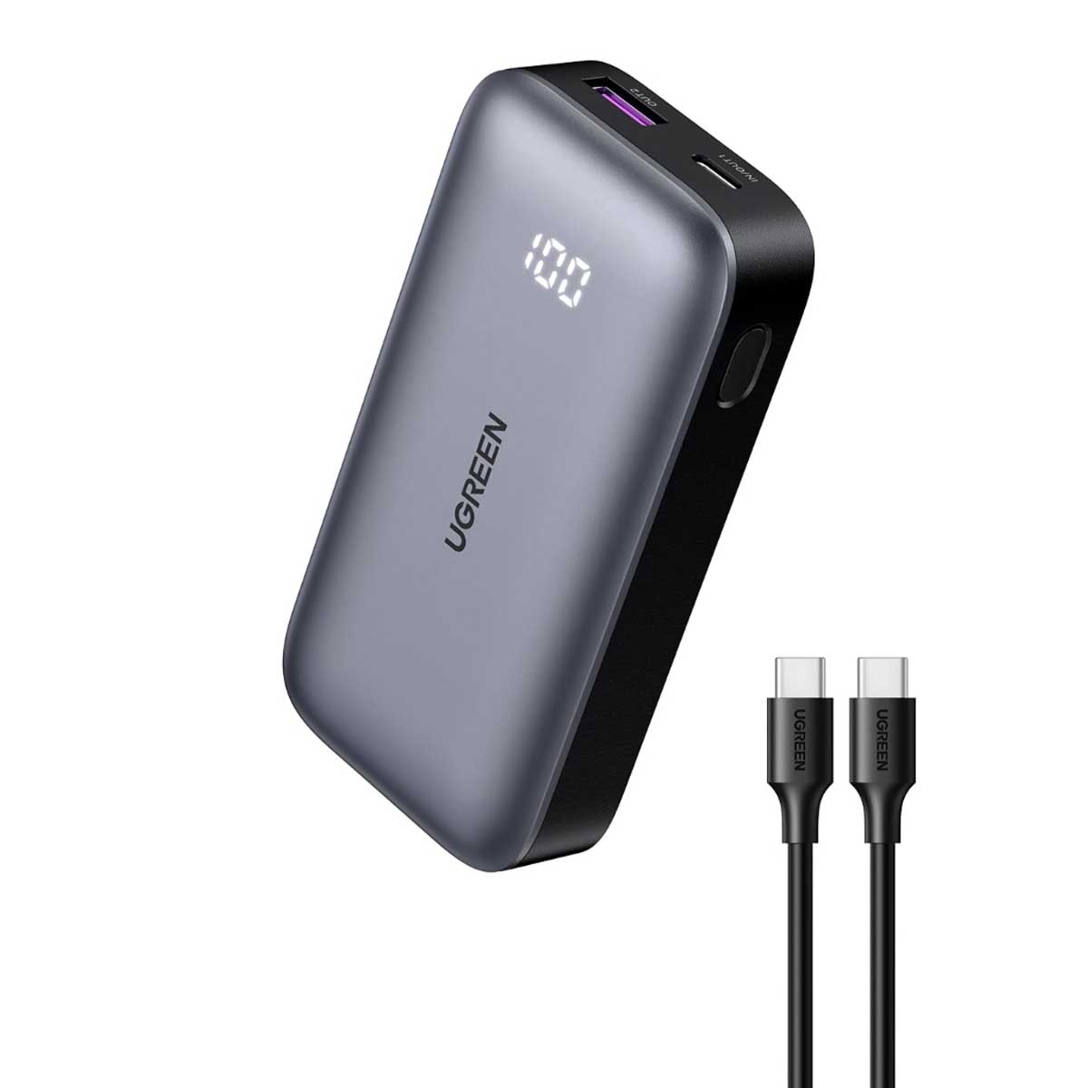 يوجرين باور بانك 10000mAh بقدرة 30W