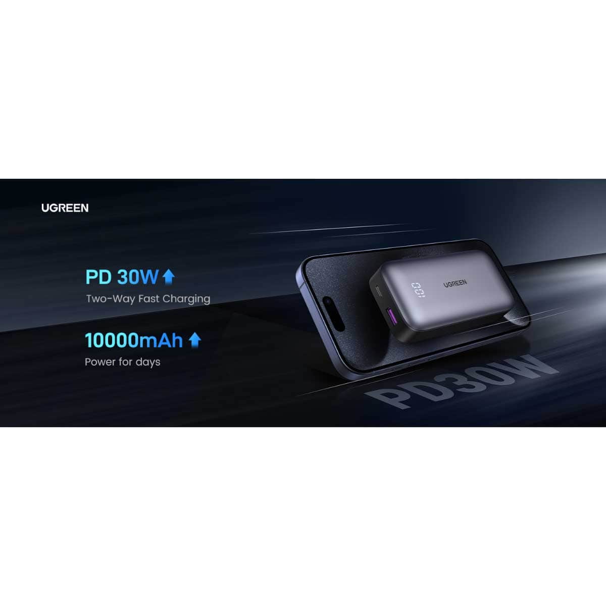 UGREEN 10000mAh 30W Power Bank