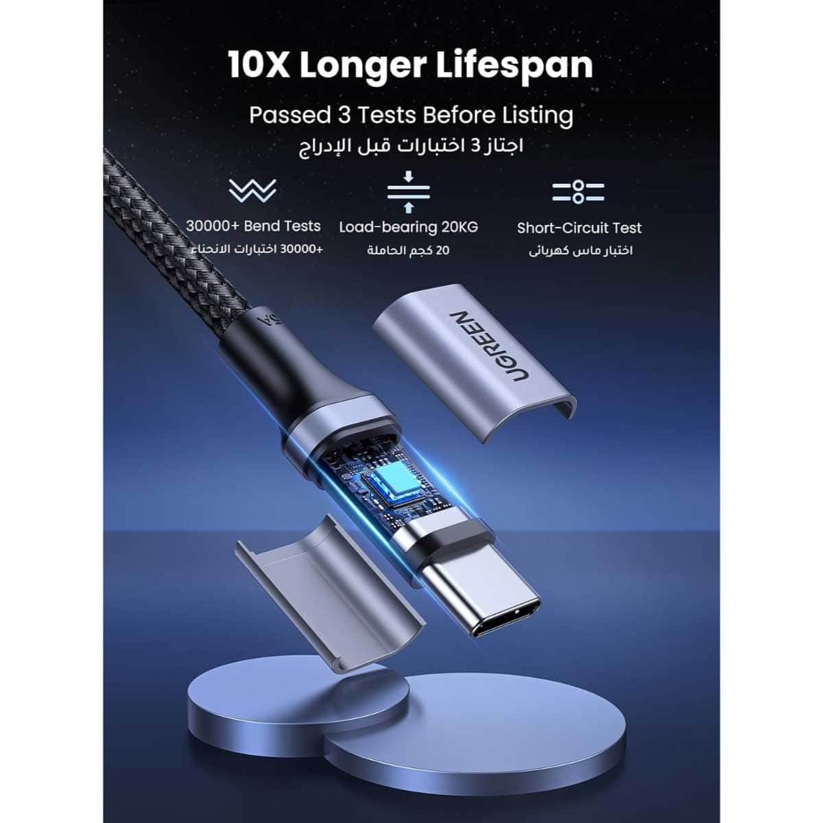 UGREEN 100W USB-C to USB-C Cable