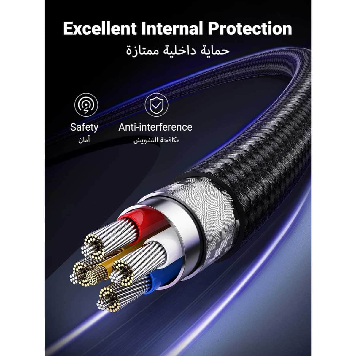 UGREEN Braided USB-C to Lightning Cable