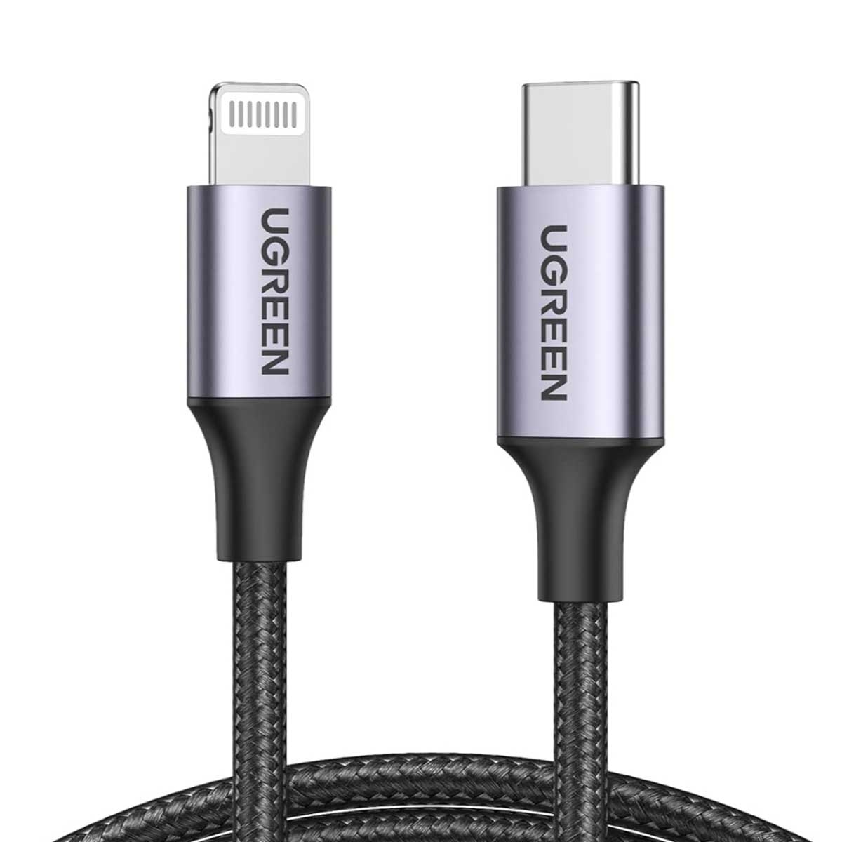 UGREEN Premium Braided USB-C to Lightning Cable