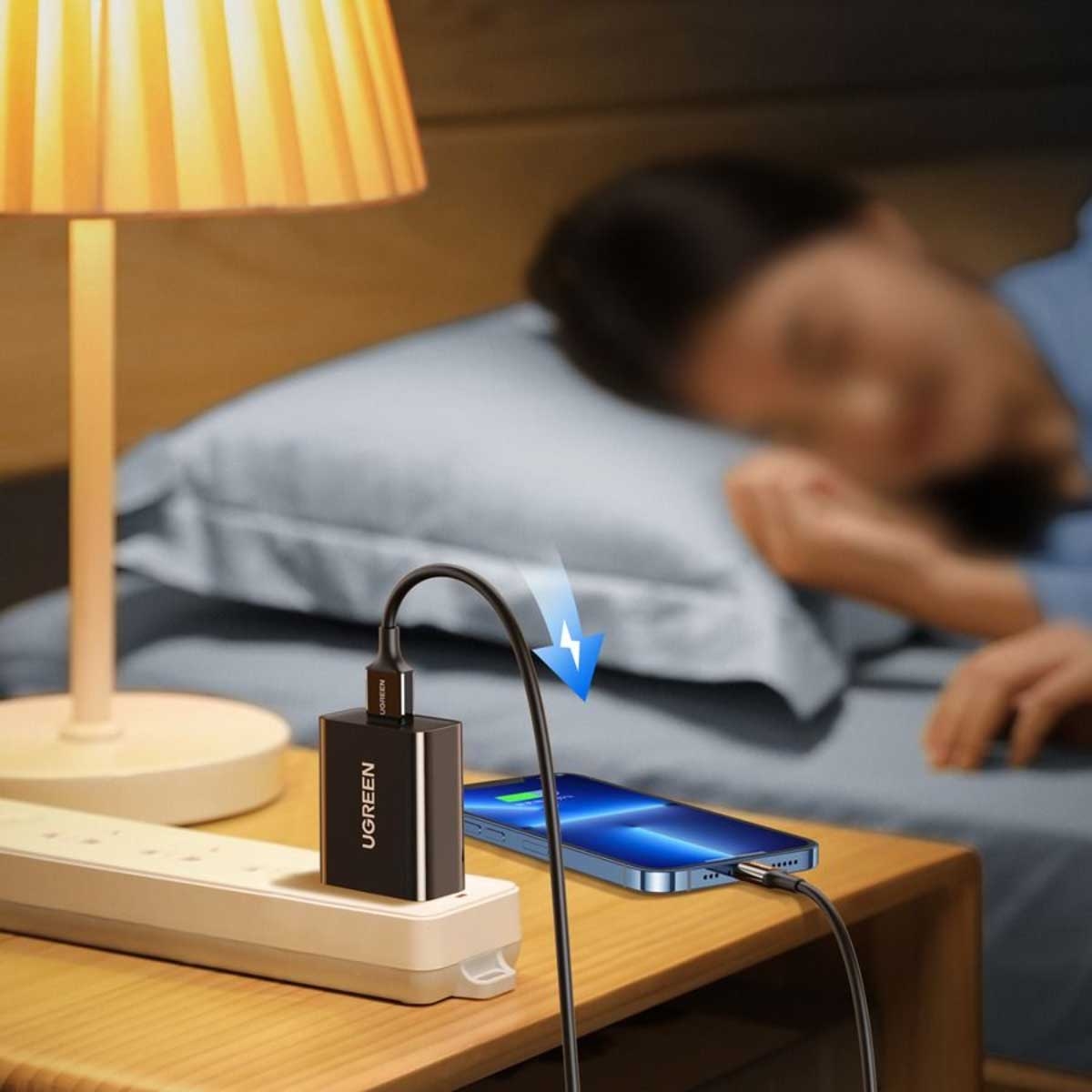 يوجرين US155 كابل USB-A إلى Lightning