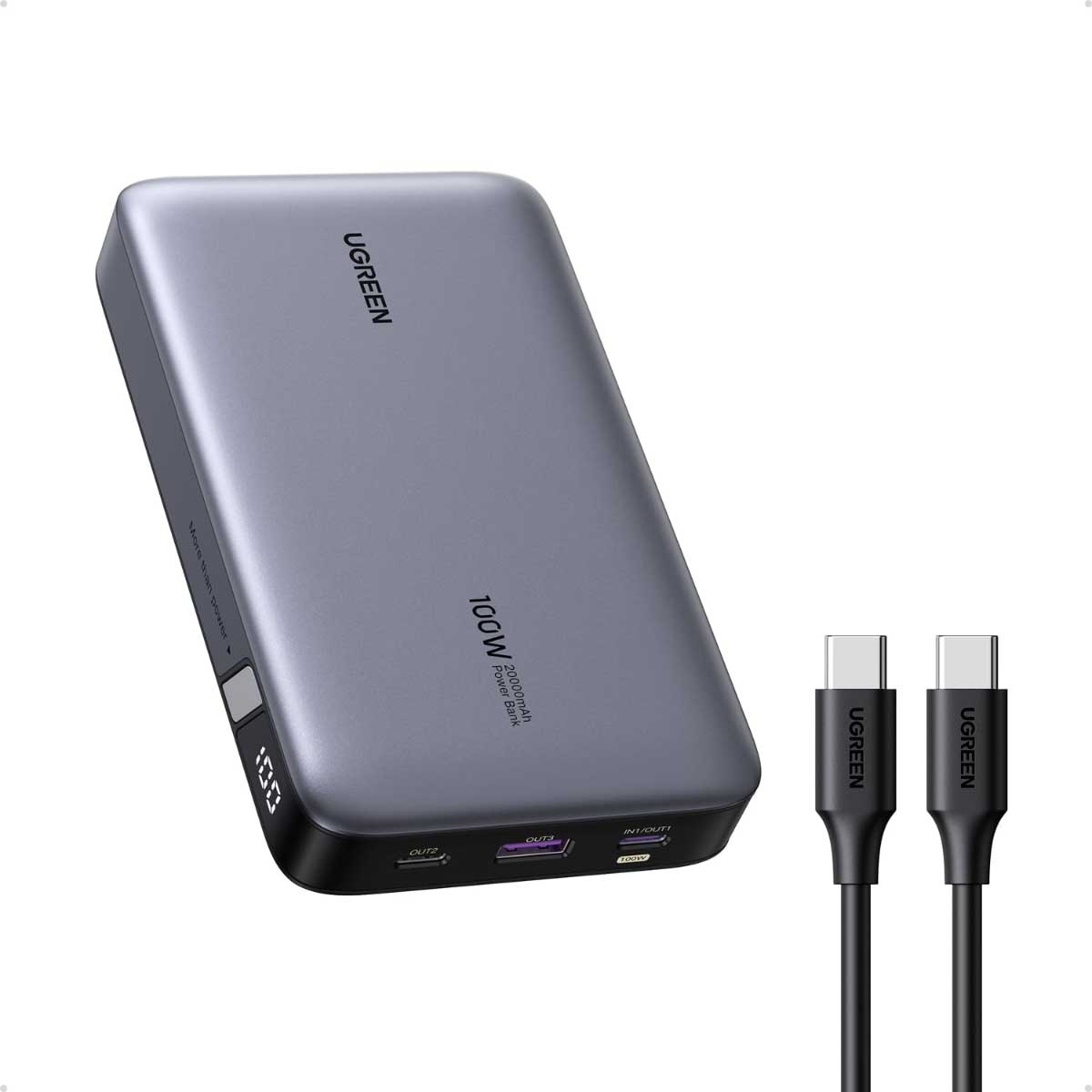يوجرين باور بانك للابتوب 20000mAh بقدرة 100W
