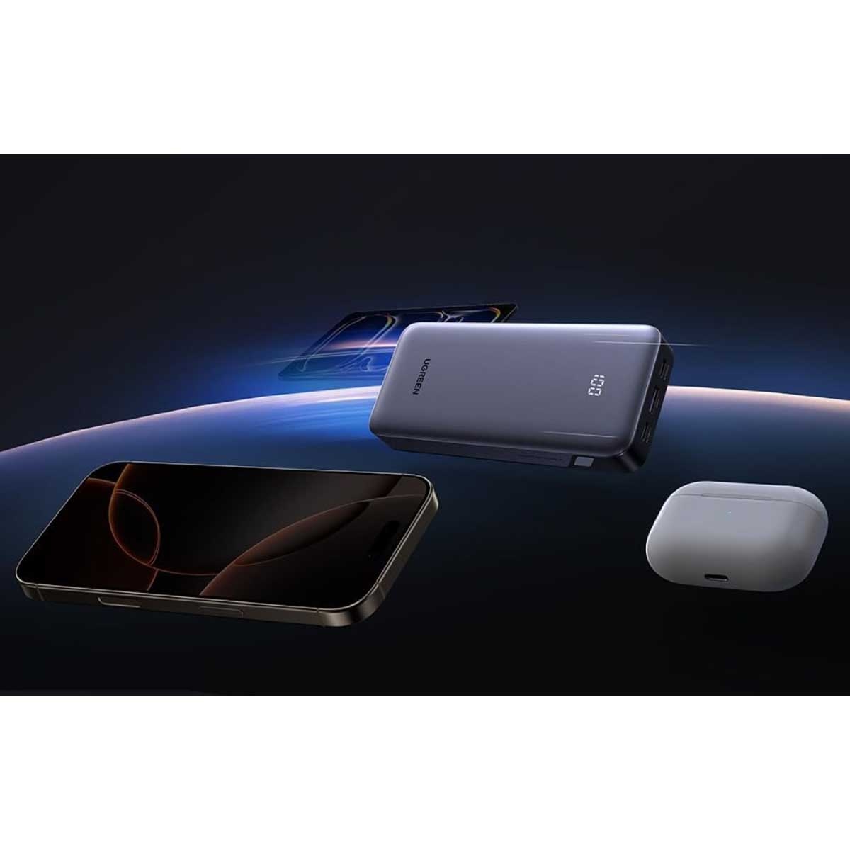 UGREEN 20000mAh 30W Portable Power Bank