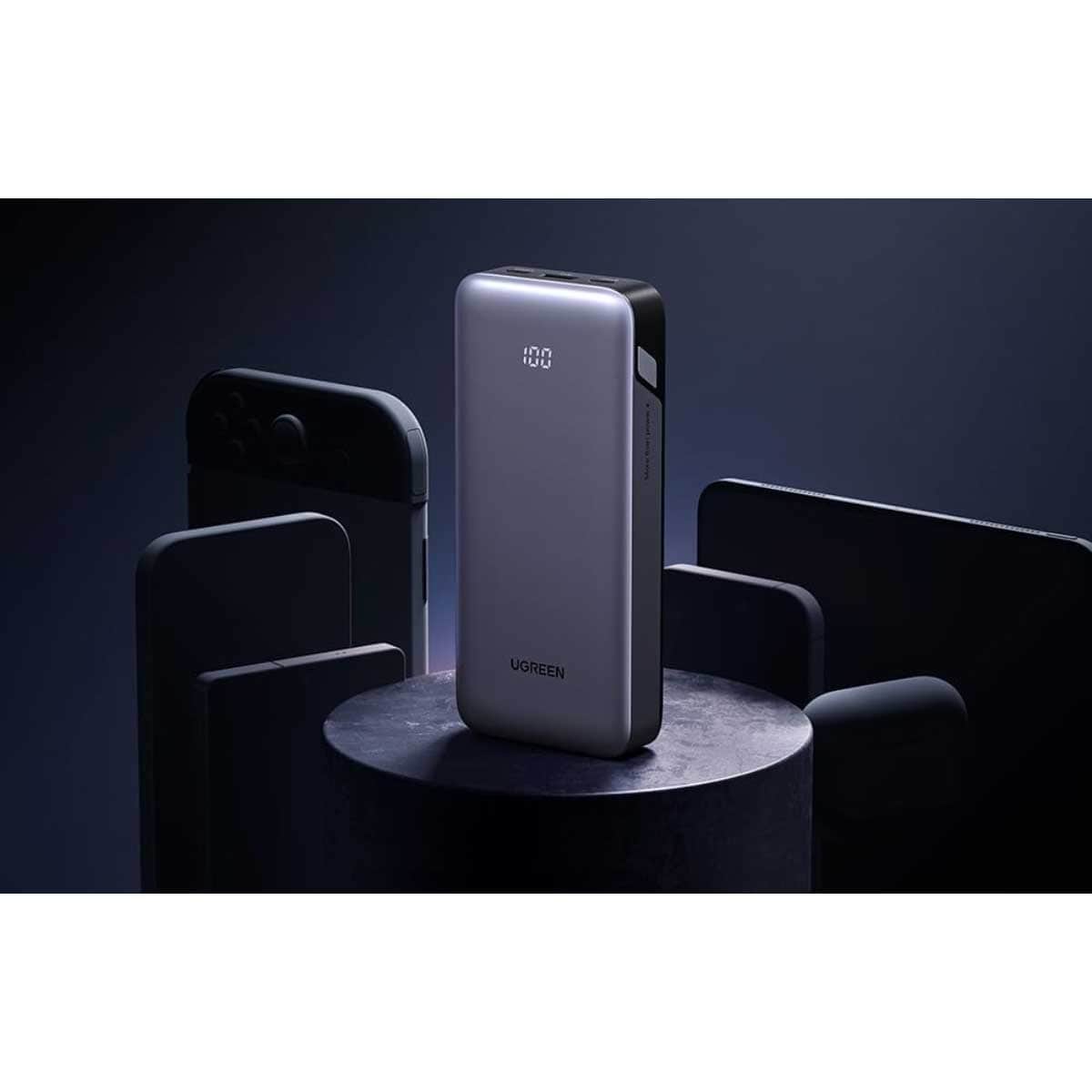 يوجرين باور بانك محمول 20000mAh بقدرة 30W