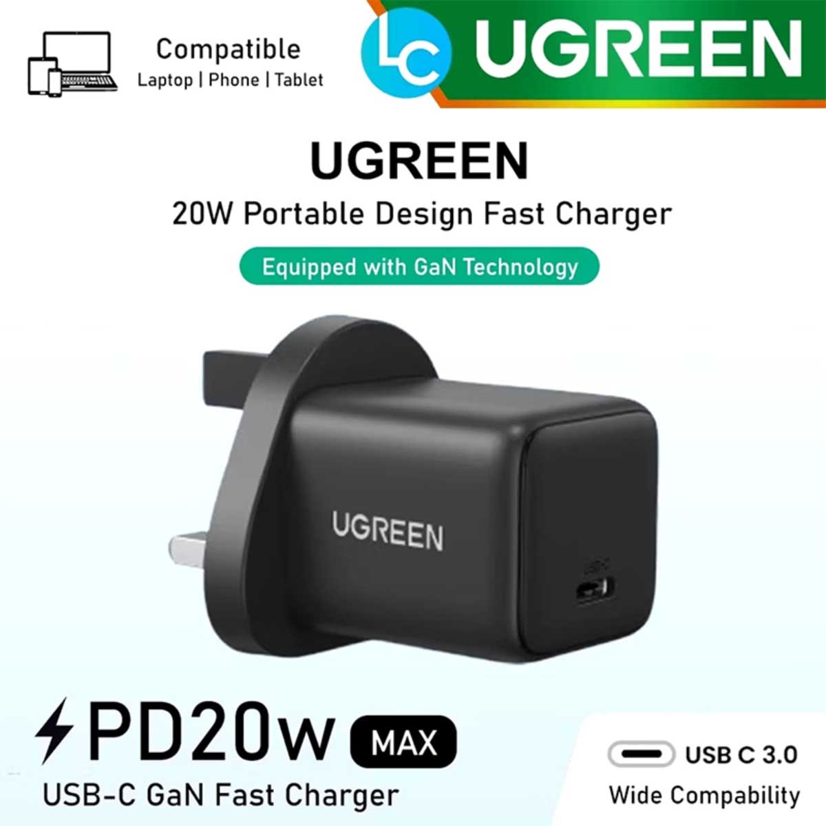 UGREEN 20W USB-C Wall Charger