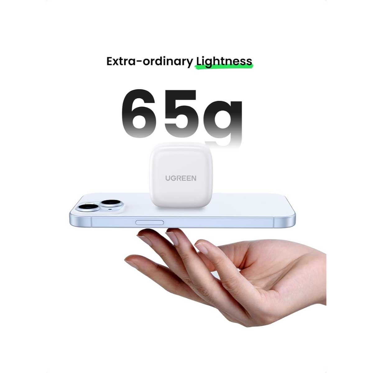 يوجرين شاحن حائط USB-C بقدرة 20W مع كابل USB-C